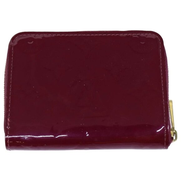 LOUIS VUITTON Monogram Vernis Zippy Coin Purse Wallet Purple - Picture 2 of 15